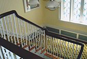 Banister, after repair by Home Enhancements.