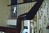 Banister, after restoration by Home Enhancements.