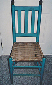 Porch chair, before repair by Home Enhancements.