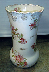 Heirloom umbrella stand, after repair by Home Enhancements.